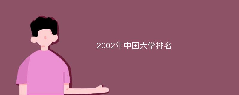 2002年中国大学排名